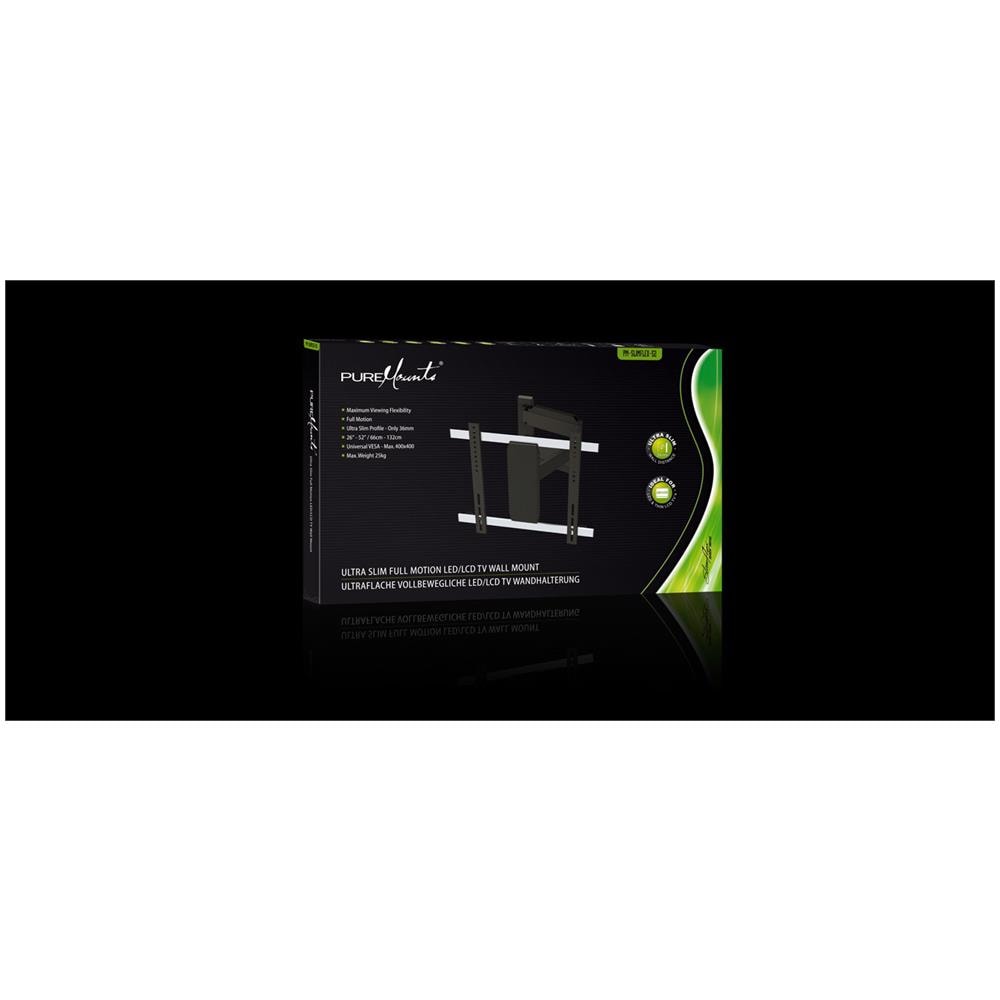 Supporto a Parete per TV 26"-56" Nero PM-SLIMFLEX-52 - Foto 1